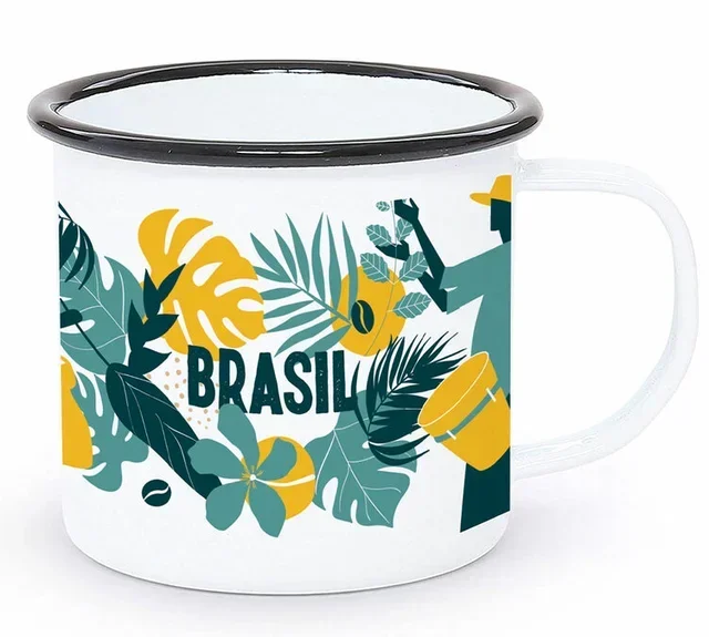 Mug émaillé 300ml - Brésil