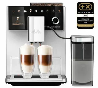 Macchina Caffè Automatica MELITTA LatteSelect® 630-211 Argento