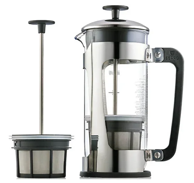 Espro P5 koffiezetter met filter – roestvrij staal – voor 8 kopjes / 1 liter – ESPRO
