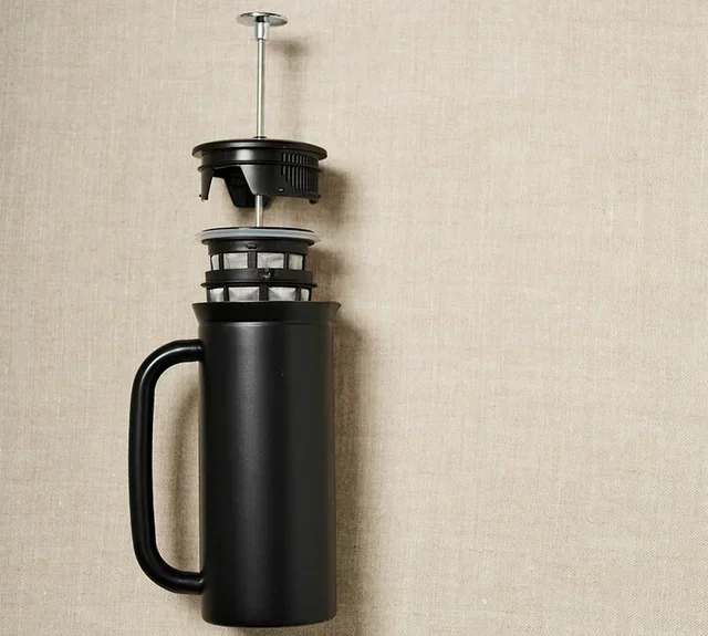 Cafeteira de pistão Espro P7, cor preta mate – para 4 chávenas / 50 cl – ESPRO + 230 g de café Lugat