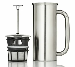 Espro P7 French Press Geborsteld RVS 1L + 230g Lugat-koffie