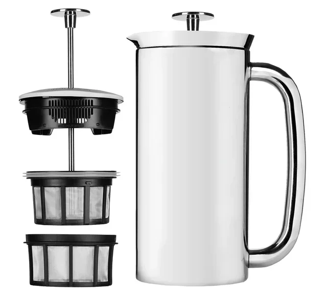 Espro P7 Praska French Press Stal - 4 Filiżanki/50 cl + 100 Filtrów
