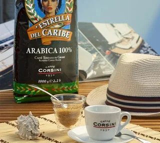 Estrella Del Caribe Coffee Beans 1kg - CORSINI