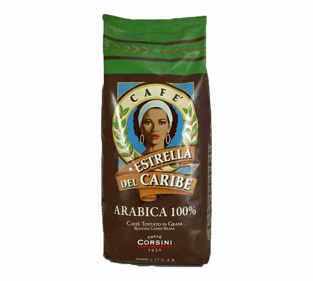 Estrella Del Caribe Coffee Beans 1kg - CORSINI