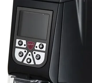 EUREKA Atom 60 fekete professzionális kávédaráló