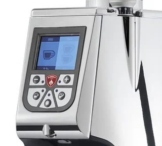 Macinacaffè EUREKA Atom 60, finitura cromata