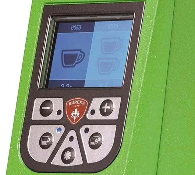 Μύλος καφέ EUREKA Atom 60 σε χρώμα σμαραγδί