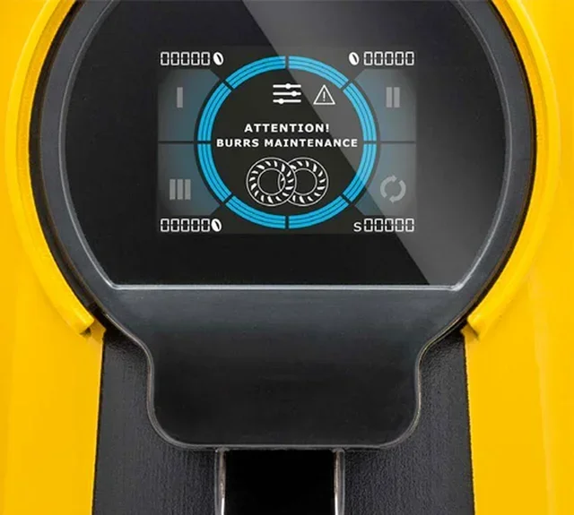 Eureka Helios 65 - Profesjonell kaffekvern i svart