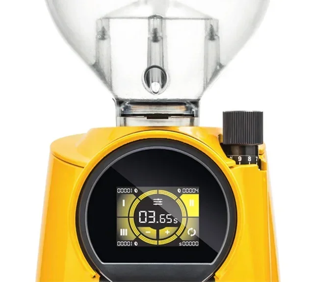 Eureka Helios 65 - Profesjonell kaffekvern i svart