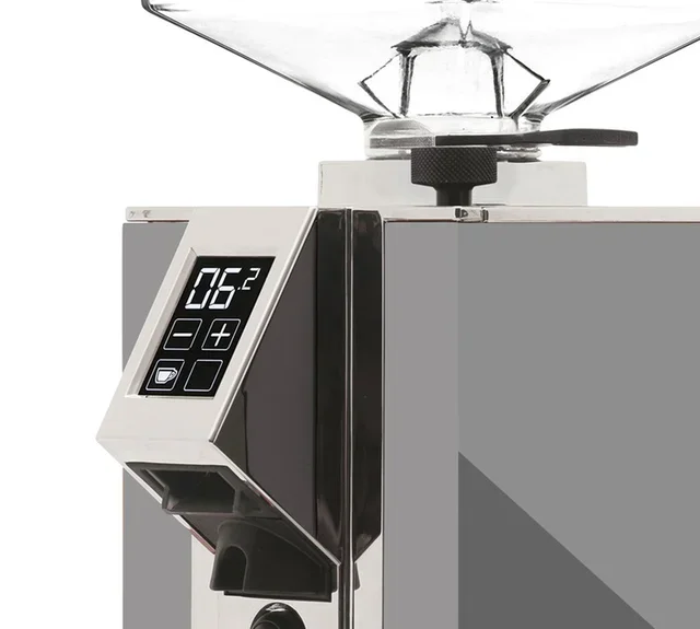 Кафемелачка EUREKA Mignon Specialità, сив/хром, серия Silent Range