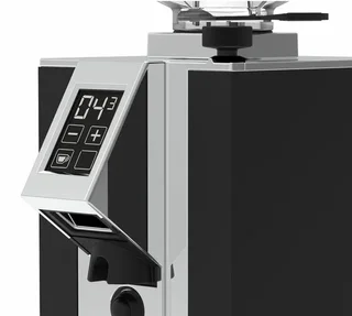 EUREKA Mignon Turbo Black &amp; Chrome - Silent Range Espresso Grinder