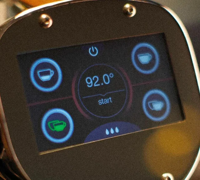 FAEMA E71 Touch Pro Espresso Machine - 3 Groups Matte Black