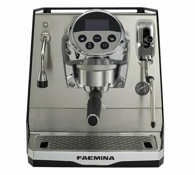 FAEMA Faemina espresso machine black/light anodized - professional