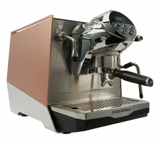 Macchina espresso FAEMA Faemina rame satinato e alluminio anodizzato