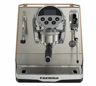Macchina espresso FAEMA Faemina rame satinato e alluminio anodizzato