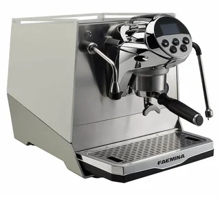 Macchina espresso FAEMA Faemina bianco/anodizzato chiaro