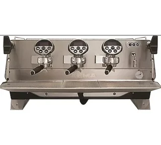 Máquina de café espresso profissional FAEMA President GTi 5 botões 3 grupos