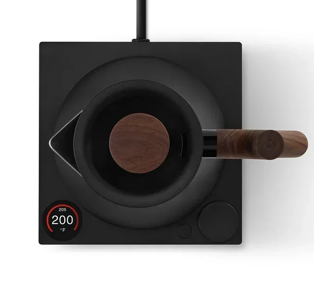 Fellow Corvo EKG Pro elektromos vízforraló 0.9L - Matt fekete juharfogantyúval