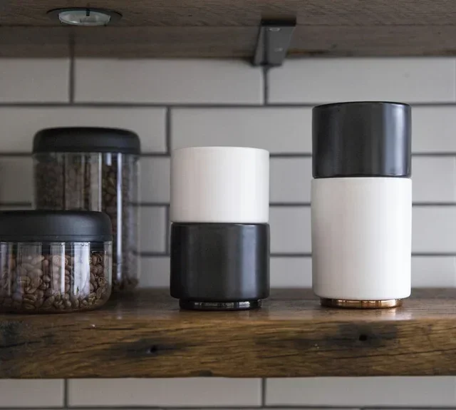 FELLOW Monty Milk Art Cappuccino Cup - Matte Black 19 cl