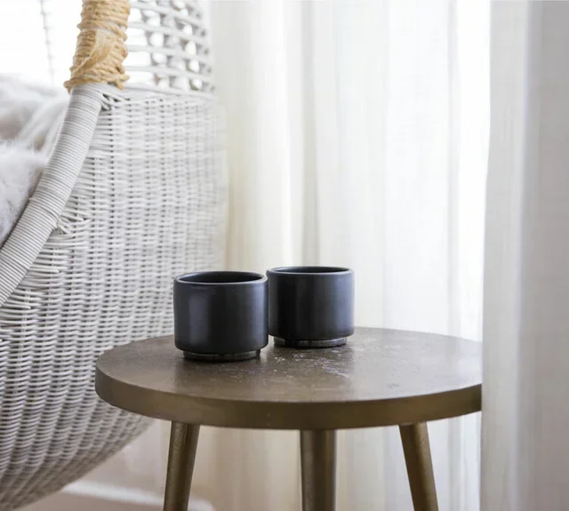 FELLOW Monty Milk Art Cappuccino Cup - Matte Black 19 cl