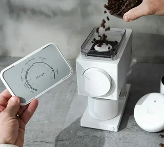 FELLOW Ode Brew Grinder Gen 2 valkoinen kahvimylly