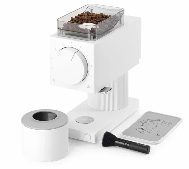 FELLOW Ode Brew Grinder Gen 2 Coffee Grinder - White