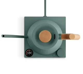 FELLOW Stagg EKG Pro Electric Kettle Smoked Green/Maple 0.9L