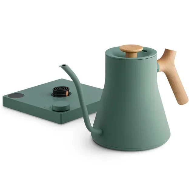 FELLOW Stagg EKG Pro Electric Kettle Smoked Green/Maple 0.9L
