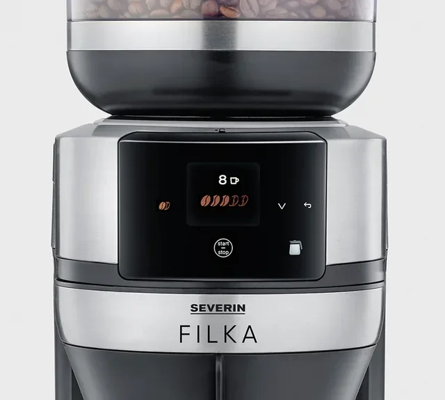 Filka 2.0 KA4853 Filter Coffee Maker – 5-in-1 Thermal Carafe by SEVERIN + Gift