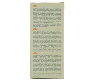 ARFIZE vízszűrő patron Sage® / Breville®* gépekhez