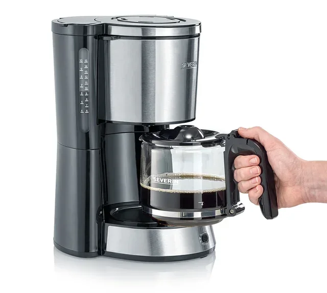 Caffettiera a filtro KA4823 con caraffa in vetro - SEVERIN + omaggio