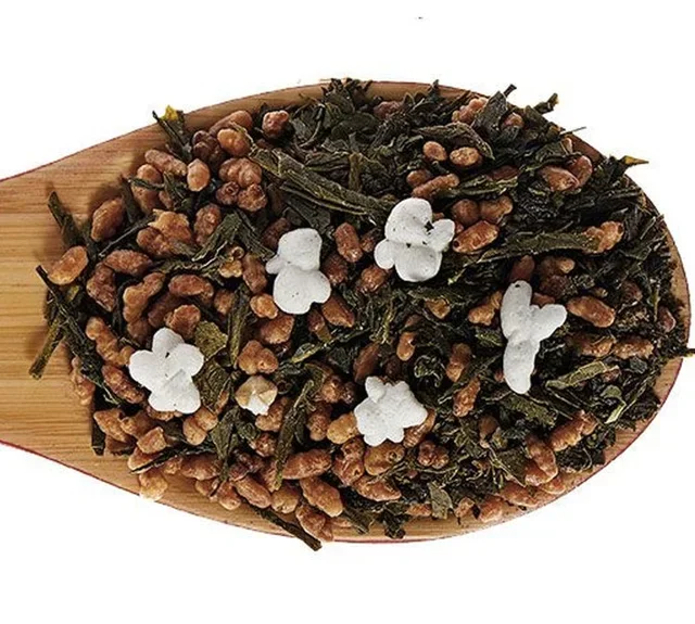 Finest Japanese Genmaicha Green Tea - Loose Leaf 100g - COMPTOIR FRANÇAIS DU THÉ