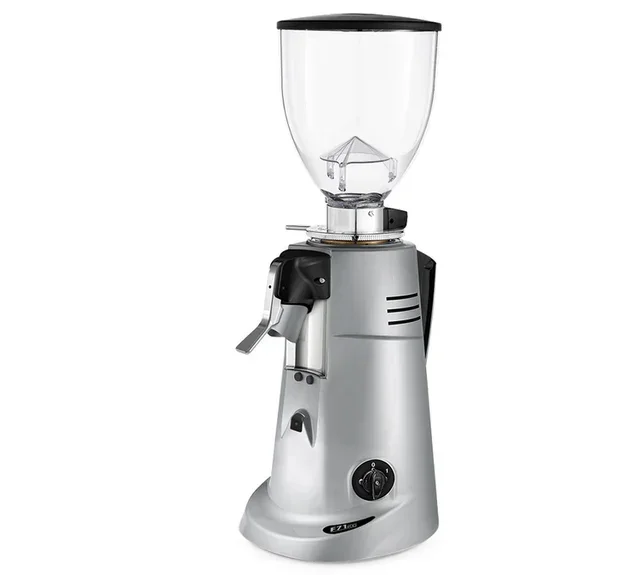 Μύλος καφέ Fiorenzato F71 DK σε γκρι απόχρωση, compact μέγεθος.