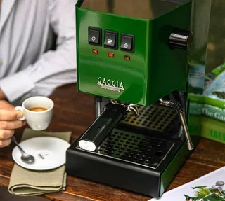 GAGGIA Classic E24 Verde - Macchina Caffè Professionale