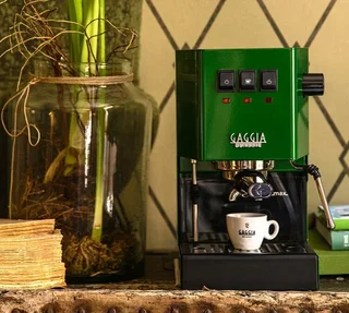 GAGGIA Classic E24 Verde - Macchina Caffè Professionale