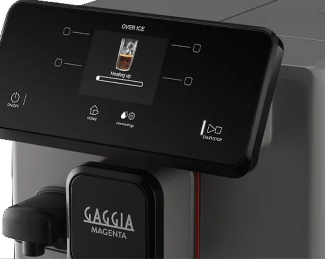 Macchina da caffè espresso Gaggia Magenta Prestige Over-Ice con macinacaffè, modello EG5603/40