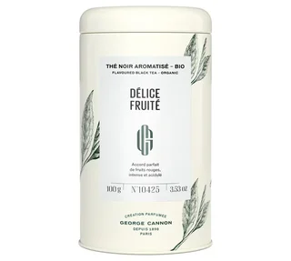 Tè Nero Biologico Delizia Fruttata - in Foglie 100g - GEORGE CANNON