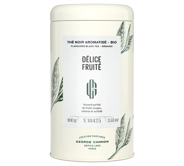 Tè Nero Biologico Delizia Fruttata - in Foglie 100g - GEORGE CANNON