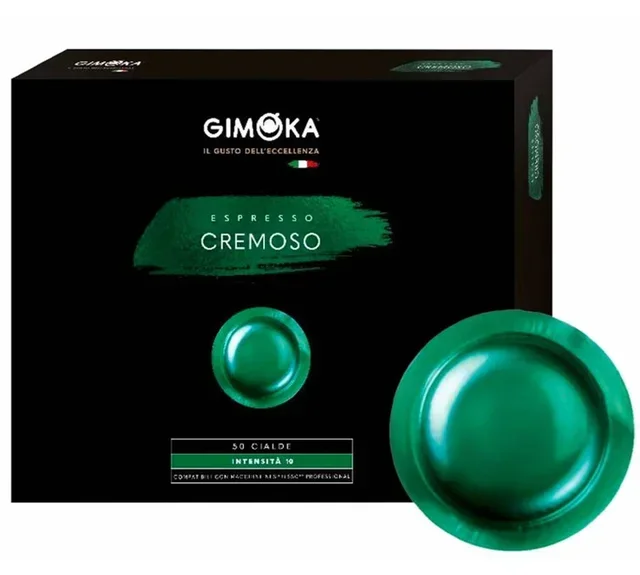 GIMOKA 50 Capsules Compatible Nespresso* Pro Cremoso