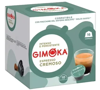 96 Capsule GIMOKA Cremoso Compatibili Nescafé Dolce Gusto*