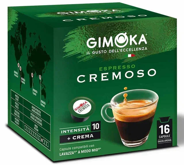 16 kapsułek A Modo Mio Cremoso GIMOKA – kompatybilne