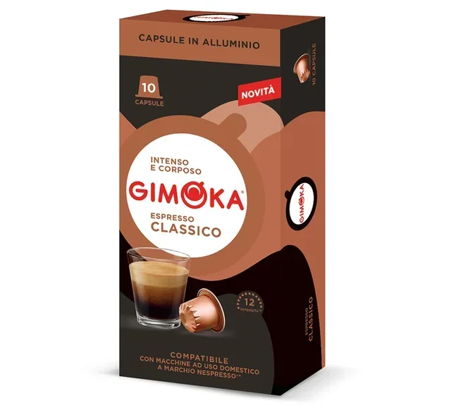 Pack Scoperta Degustazione GIMOKA 100 Capsule Compatibili Nespresso* Original