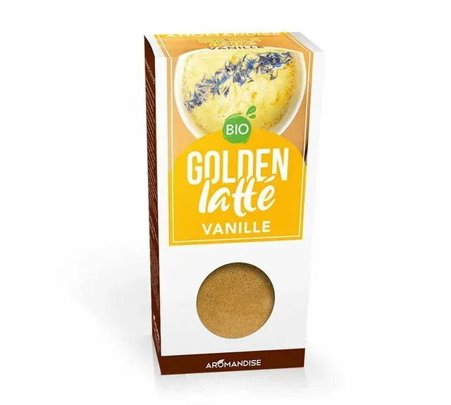 Aromandise Golden Latte Kurkuma Vanille Bio - Los 60 g