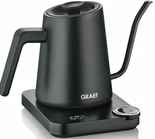 Βραστήρας GRAEF GK502 col de cygne μαύρος - 0,9L