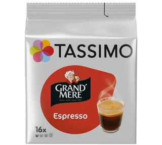 Grand Mère Espresso T-Discs 16 Pack - TASSIMO