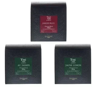 Green and Black Tea Pack - 3 x 20 sachets - DAMMANN FRÈRES