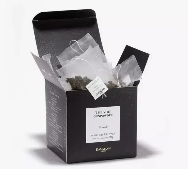 Tè verde Gunpowder – 25 bustine – DAMMANN FRÈRES