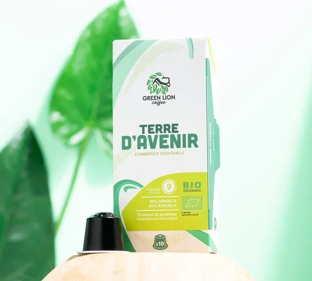 10 db Bio Nespresso* Original Kompatibilis Kapszula Fair Trade - GREEN LION COFFEE