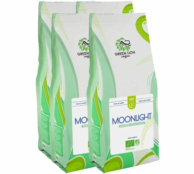 Green Lion Coffee Moonlight - Organska Kafa u Zrnu 1kg za Profesionalce