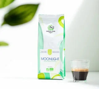 250 g - Luomu Kahvipavut - Moonlight Kofeiiniton - GREEN LION COFFEE